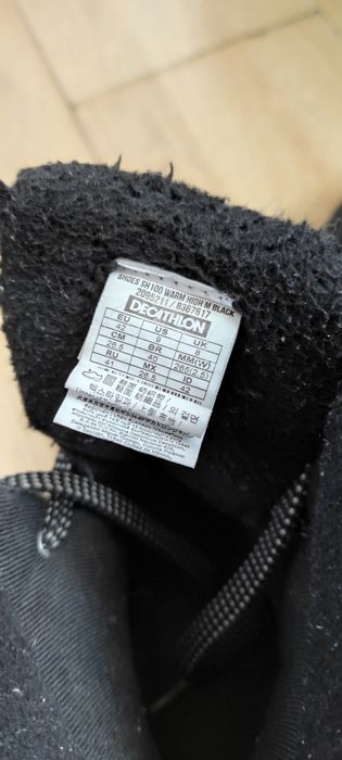 Чоботи чоловічі зимові Quechua Waterproof