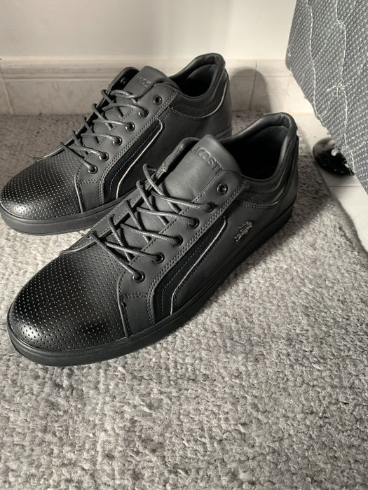 Sapatilhas Lacoste Preto- Tamanho:43- Novo nunca usado