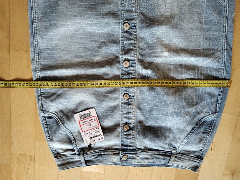 Nowa spódnica jeansowa Desigual - r.34 (L/XL)