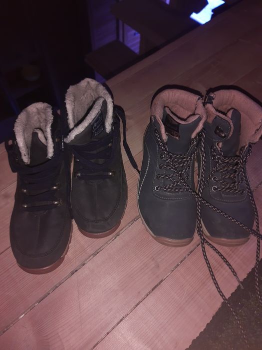 Buty zimowe chłopięce