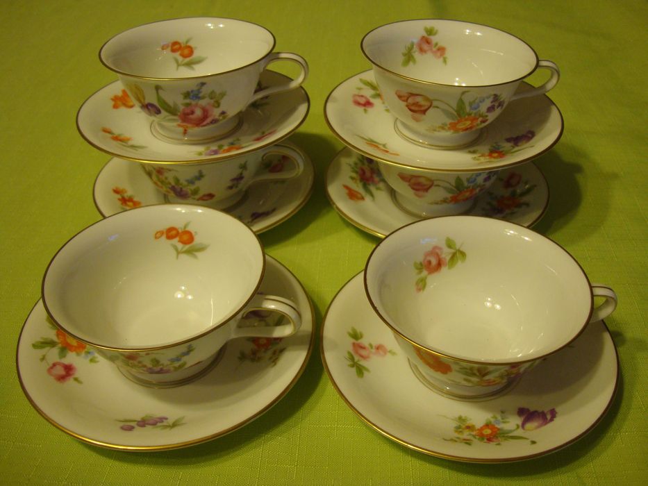 Filiżanki Rosenthal 6 sztuk ,polne kwiaty