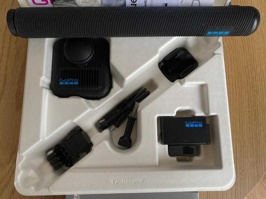 GoPro MAX2 True 8K 360 Video Action Camera Bundle - Black CHDFZ-311-TH, Open Box.