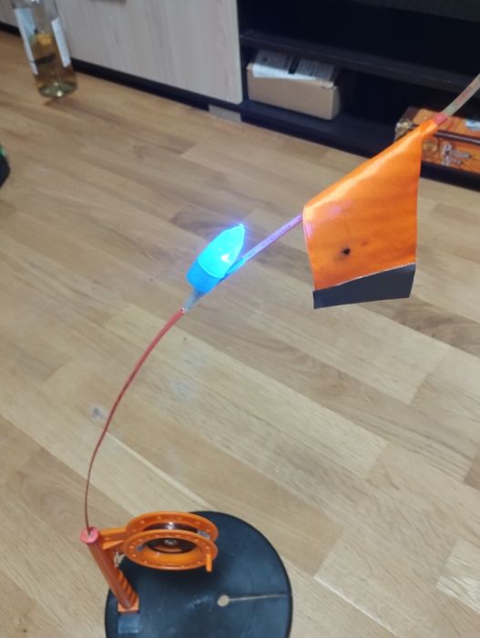 Світлячки на жерлиці - кружки, спрацьовують при перевертанні