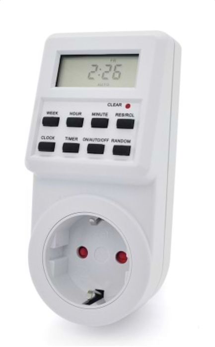 Таймер розетка Voltronic TM01-G