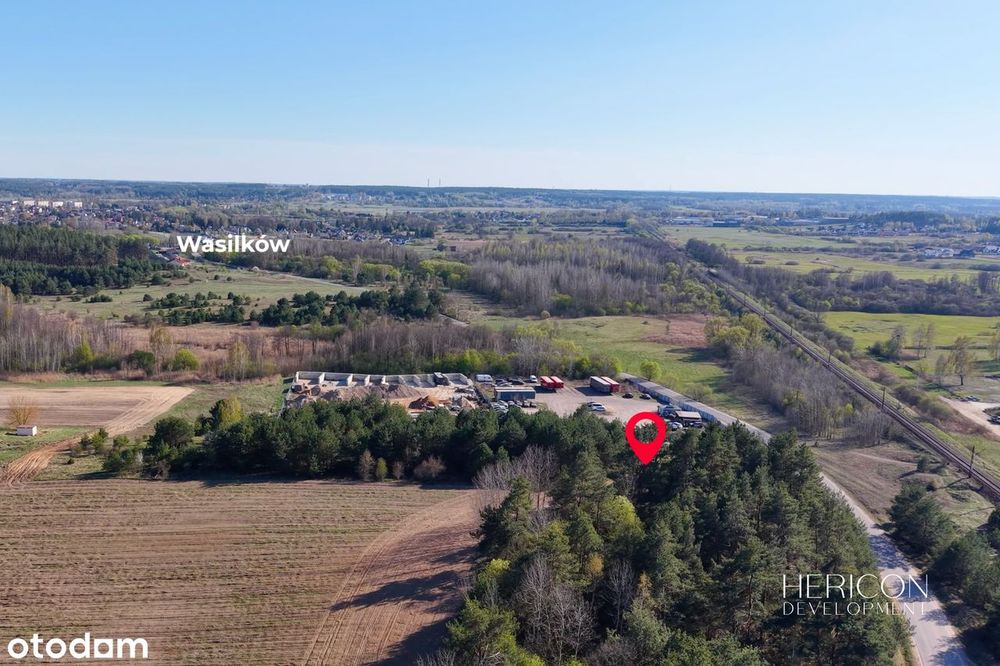 Działka pod usługi i produkcję | objęta MPZP pod usługi!