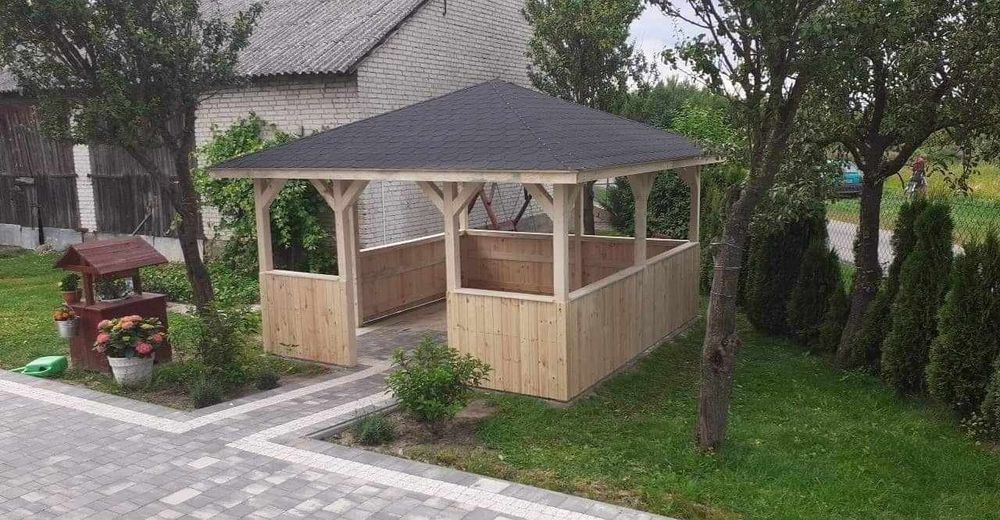 Altana ogrodowa..