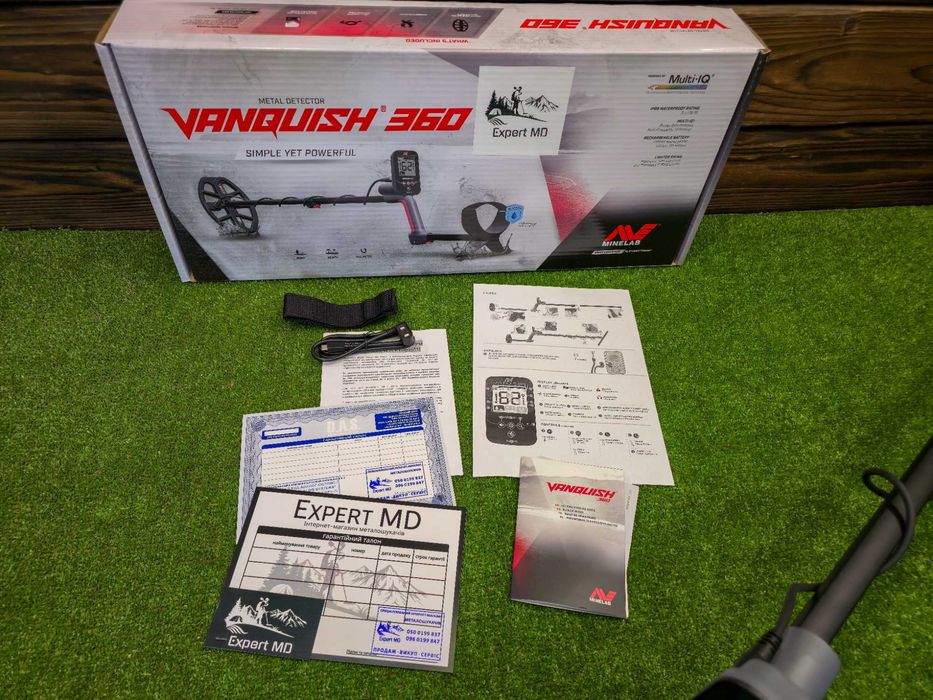 Металошукач Minelab Vanquish 360