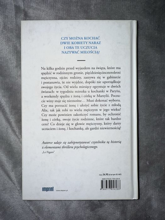 Książka „Niewierny” Diane Brasseur