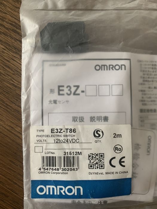 Датчики омрон/omron E3Z-T86, E3Z-LL86, E3Z-D86