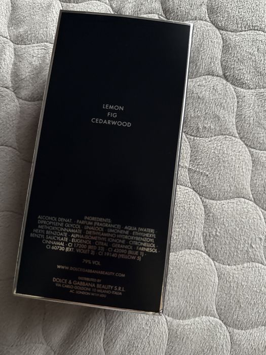 Pusty kartonik po dolce & gabbana king 100ml