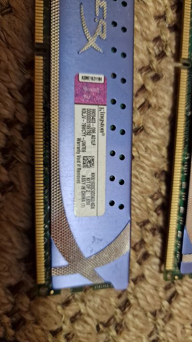 Ddr3 8gb (2x4) 1600mhz kingston HyperX