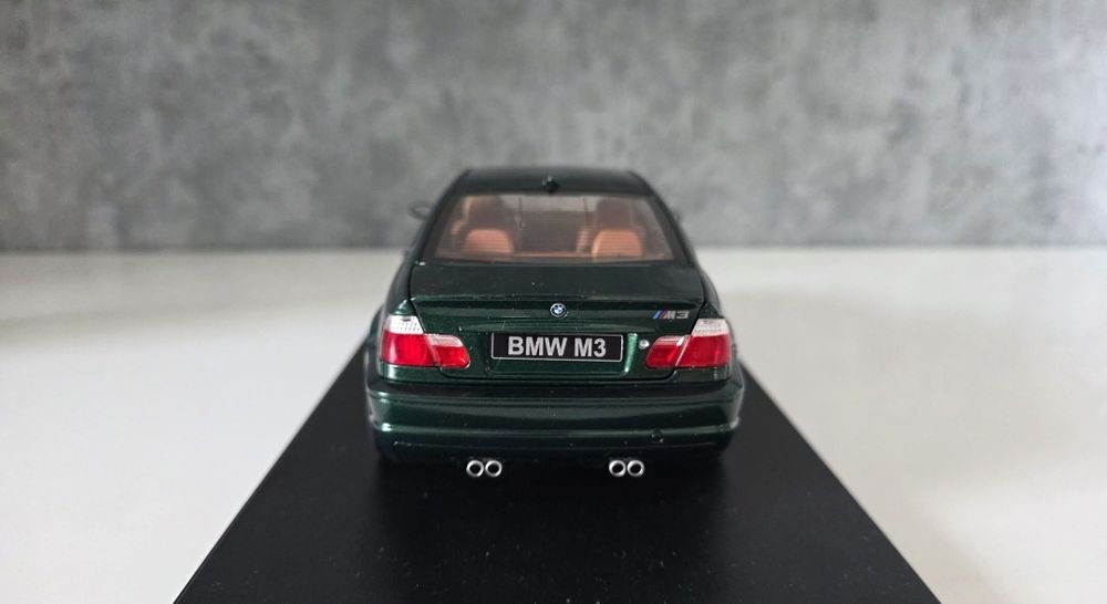 Miniatura 1:18 BMW E46 M3, nowa