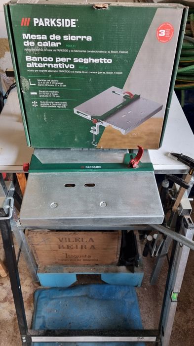 Mesa de Serra Pendular Parkside LIDL