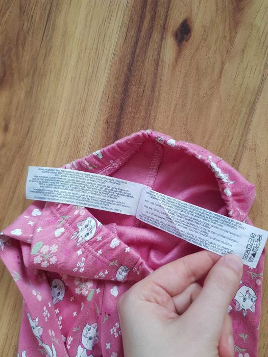 Spodnie piżamowe kotka Marie Aryskotraci Disney Baby Primark  68cm