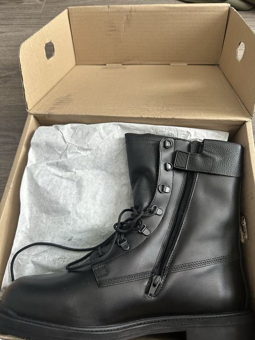 Buty wojskowe skórzane zasuwak  zimowe 45 nowe treking