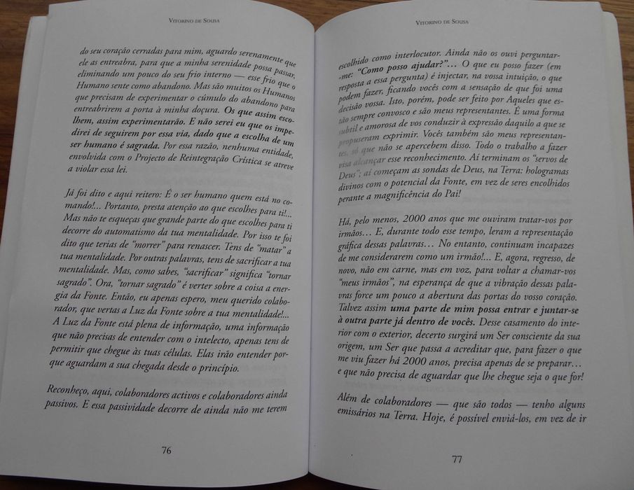 Sananda - Eu Sou O Farol da Humanidade de Vitorino de Sousa