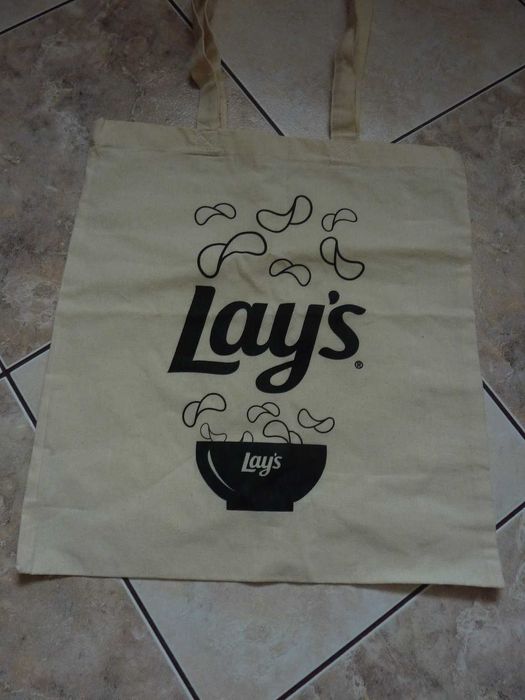 Extra eco torba siatka zakupowa logowana LAY`S LAYS