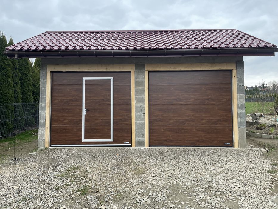 Brama garażowa segmentowa antracyt 5000x2250