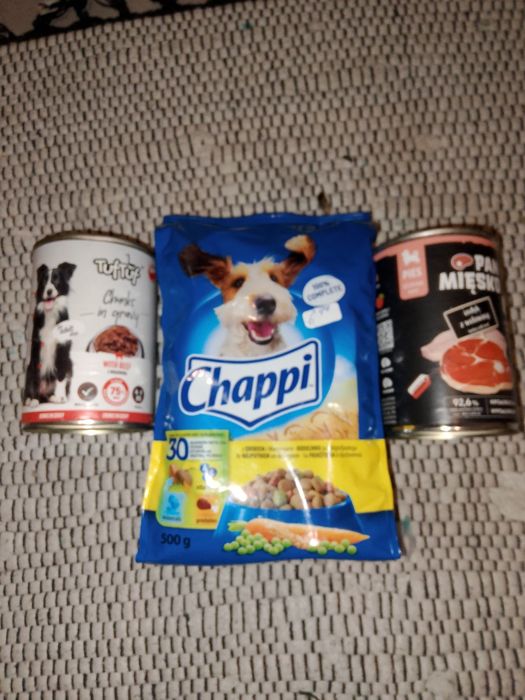 Zestaw karm dla psa pan miesko