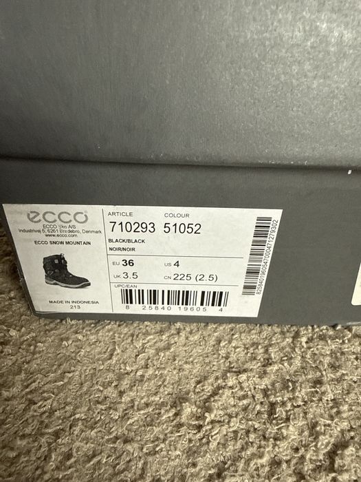 Ecco snow mountain boa 36