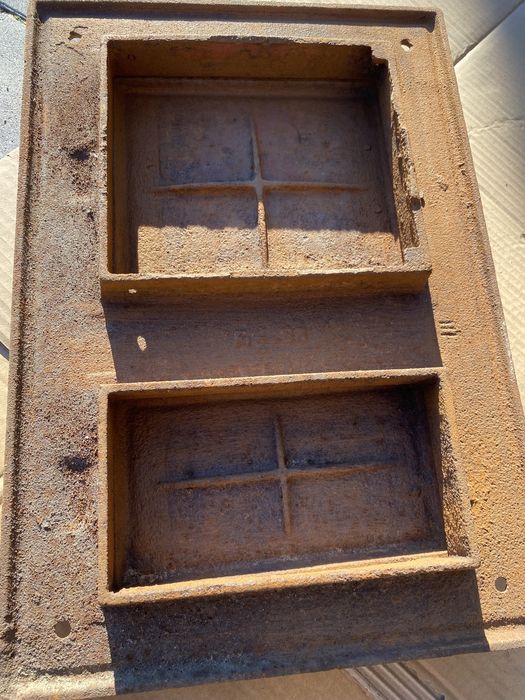 Drzwiczki do pieca wędzarni 48 x 33 cm.