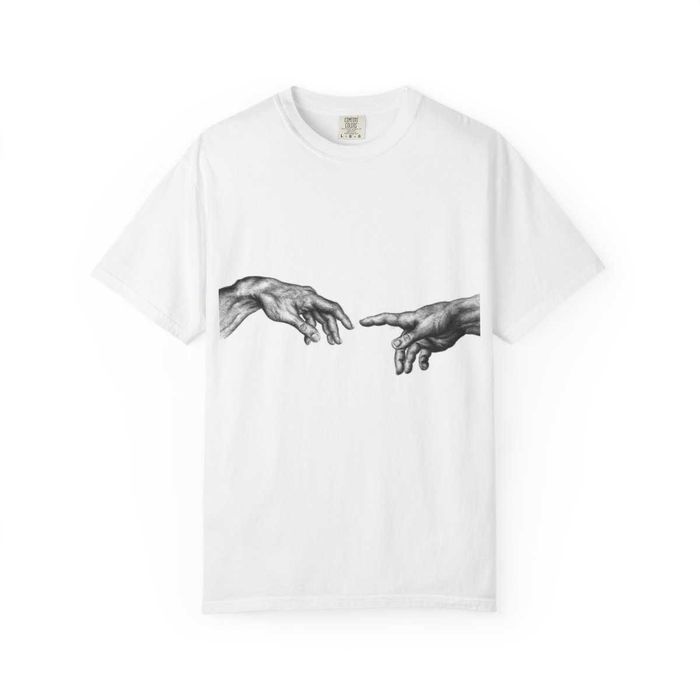 tshirt branca estampada