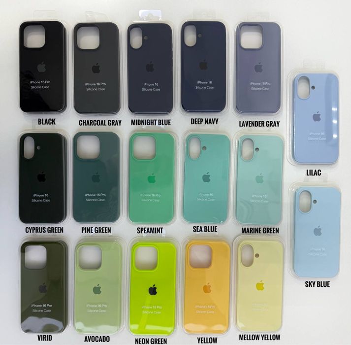 Силіконовий чохол на айфон silicone case iphone 15 Pro Max /інші 16 14