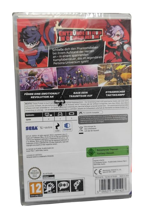 Na Lewara Gra Nintendo Switch Persona 5 Tactica