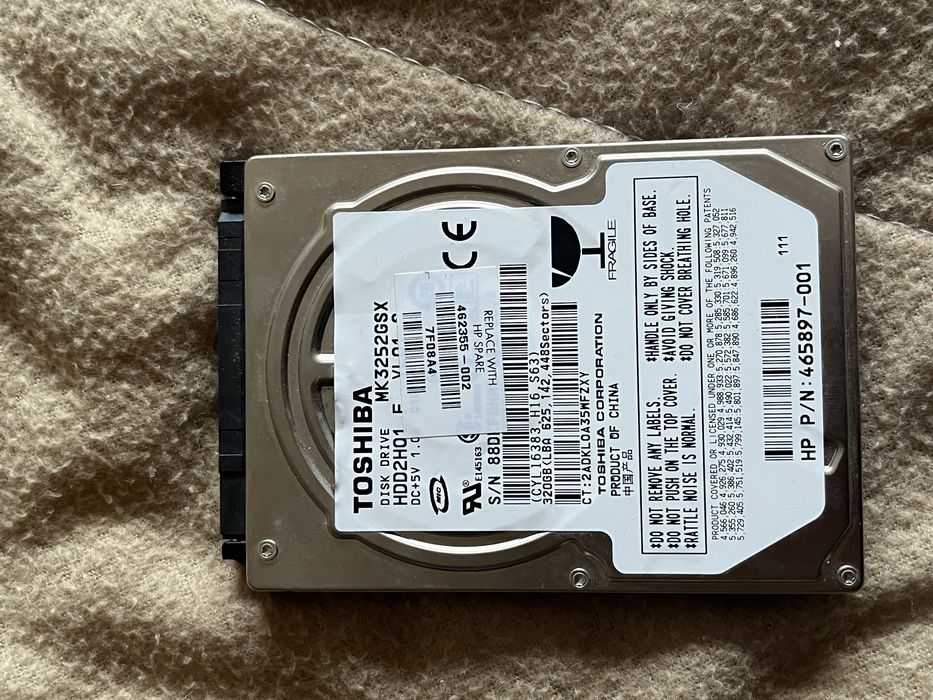 Memoria HDD Toshiba