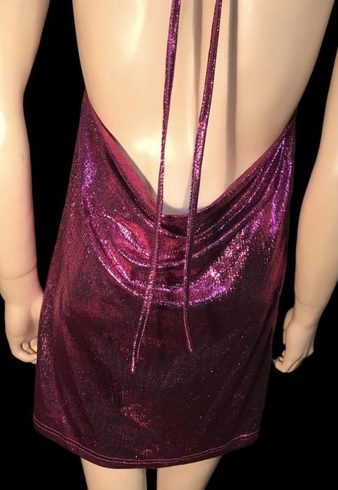 Платье вечернее блестящее платьице на праздник,вечеринку Shein