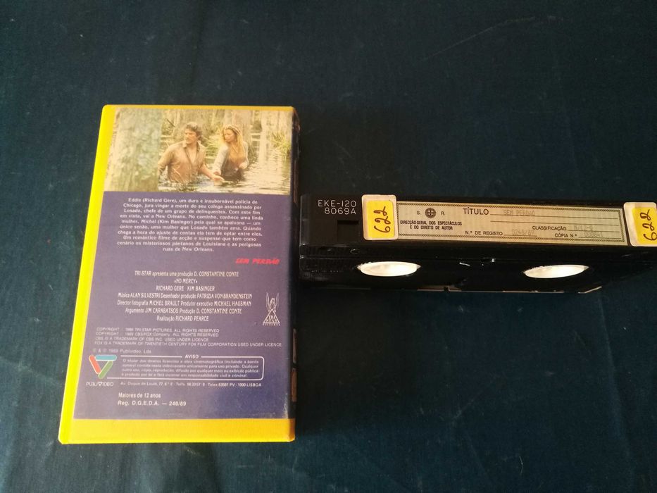 SEM PERDÃO 	VHS	(legendagem em Português)
