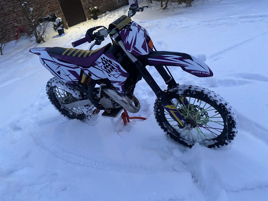 ZAMIANA Ktm sx 144/125 FMF po serwisie