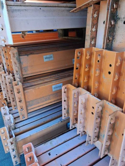 regały paletowe metalowe magazynowe Nedcon używane trawers