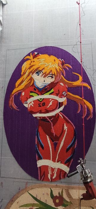 170 цветов. Ковровая шерстяная нитка (пряжа) для ручного тафтинга