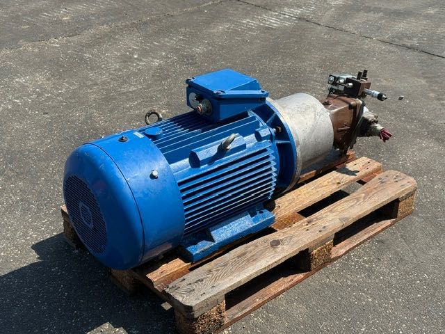 Rexroth Bosch 30 KW ELECTRIC MOTOR+ HYDRAULIC PUMP agregat hydrauliczny