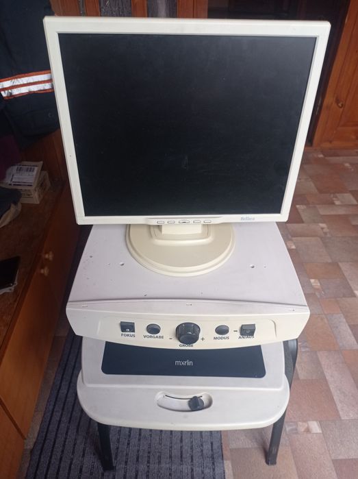 Электронный микроскоп. Видеоувеличитель