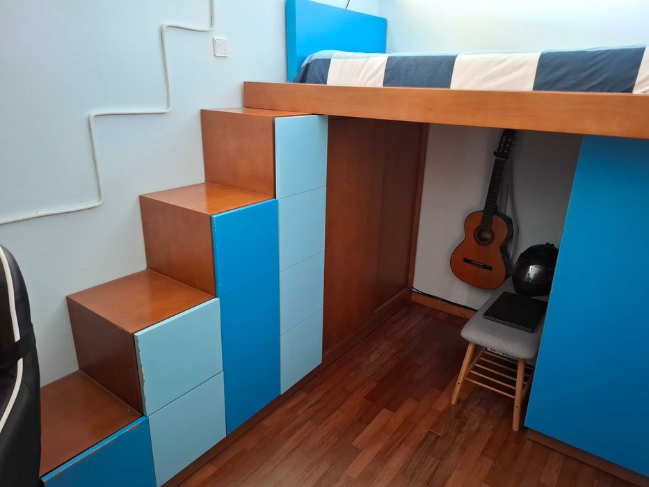 Móvel de Quarto Solteiro para espaços pequenos