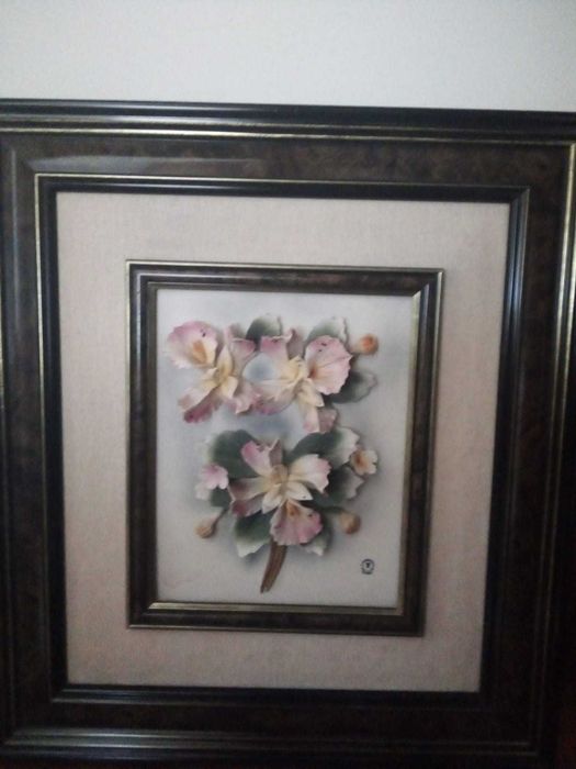 Quadros de porcelana Capodimonte