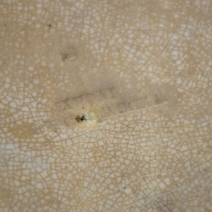 Travessa Faiança Inglesa decoração “Verona” Wedgwood & Cº ivory