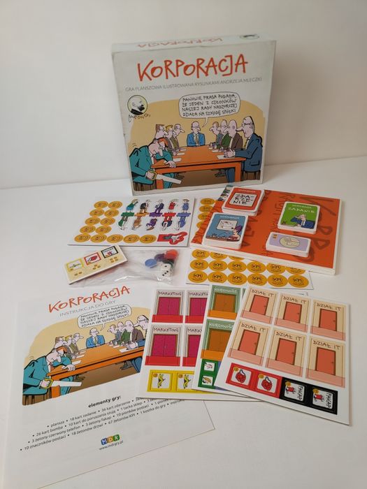 Korporacja gra planszowa Andrzej Mleczko