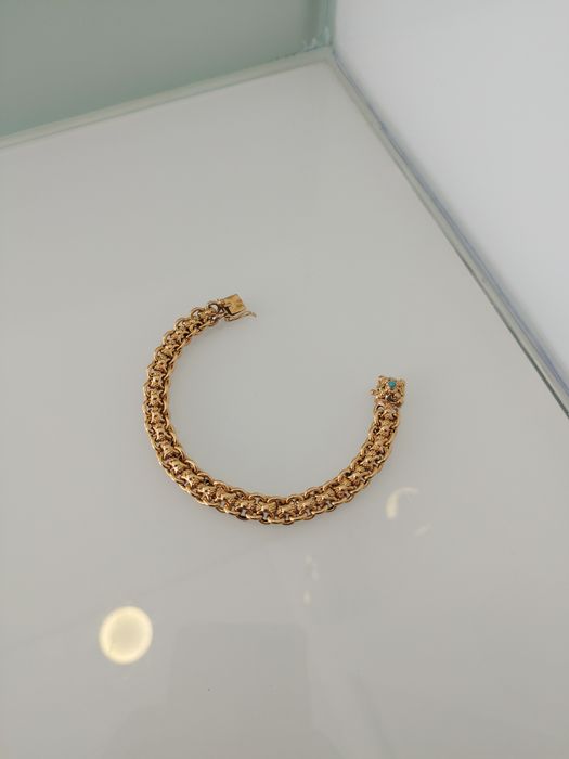 Pulseira em ouro de 19,2kt
