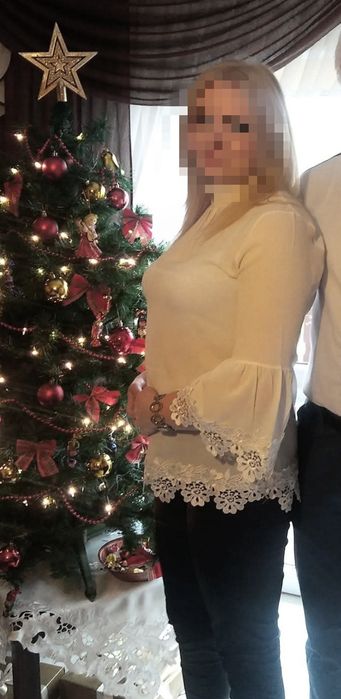 Piękna elegancka bluzka damska rozmiar L