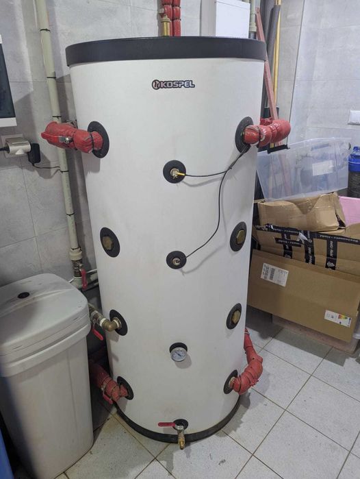 Zbiornik buforowy Kospel 300 L  do pomp ciepła i instalacji CO