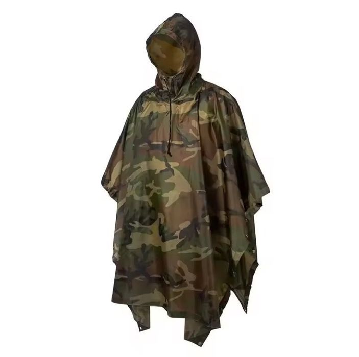 Дождевик пончо 1,4 х 2м комуфляж Raincoat AND -1