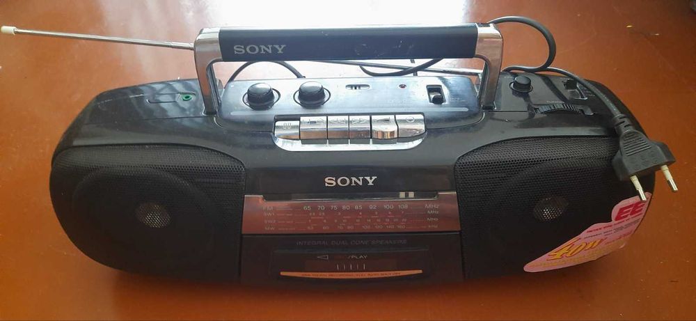 Магнітофон SONY CFS-B5S та 2х касетний Panasonic XBS RX-CT870