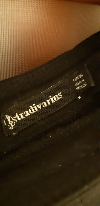 Spódnica mini czarna,Stradivarius,rozmiar36