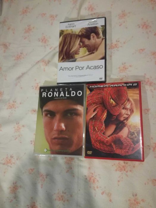 DVD's e cassetes VHS