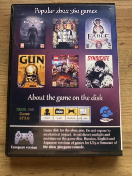 Диск mafia 2 хбох 360