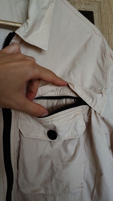Stone Island kurtka zip pocket overshirt L