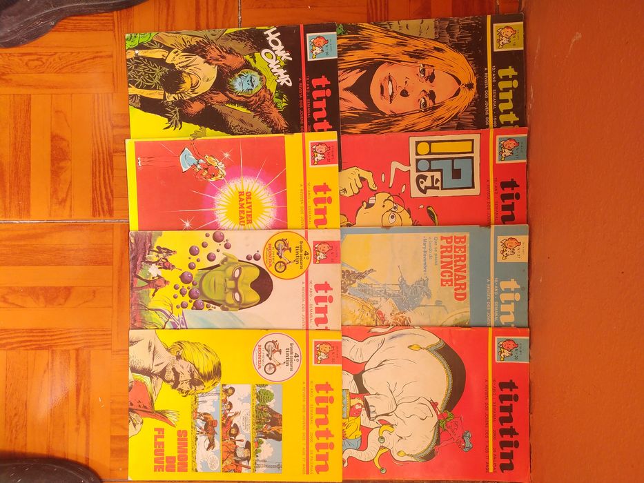 Banda desenhada. Tintin.
